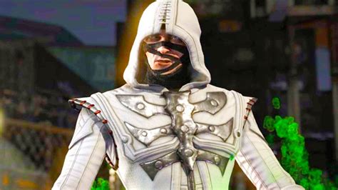 Mortal Kombat Xl All Klassic Fatalities On Assassin S Creed Ermac Costume Mod K Gameplay Mods