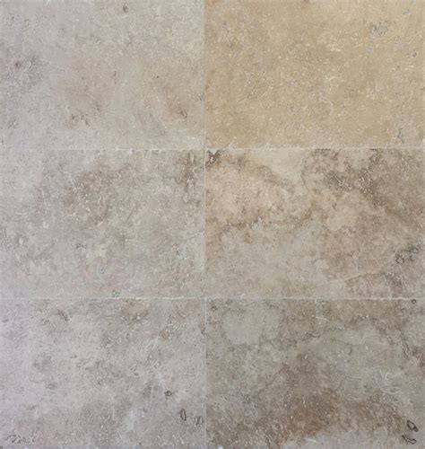 Travertine 610x406x12mm Tumbled Filled And Brushed Surface Melbourne