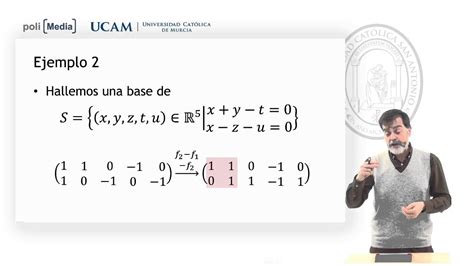 Álgebra Lineal Proyección Ortogonal Ej 2 Jesús Soto Youtube