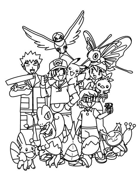 Coloring Page Pokemon Advanced Coloring Pages 112 Pokemon Coloring