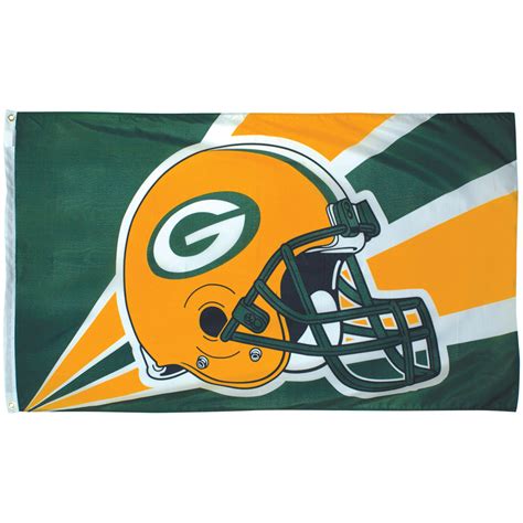 New 3 X 5 Green Bay Packers Outdoor Flag Closeout Eder Flag