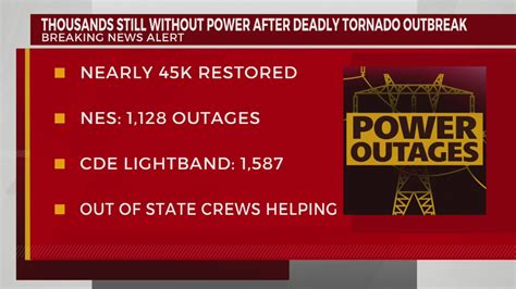 Thousands Still Without Power After Deadly Tornado Outbreak
