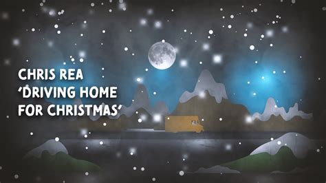 Chris Rea Driving Home For Christmas Official Lyric Video Youtube Music