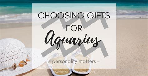 If you have an appreciation for the unusual and enjoy the hunt for something truly extraordinary, you will take much pleasure in finding gifts for your aquarian man who makes a habit of collecting odd things. Best Gift Idea Gifts for Aquarius -What To Know About ...