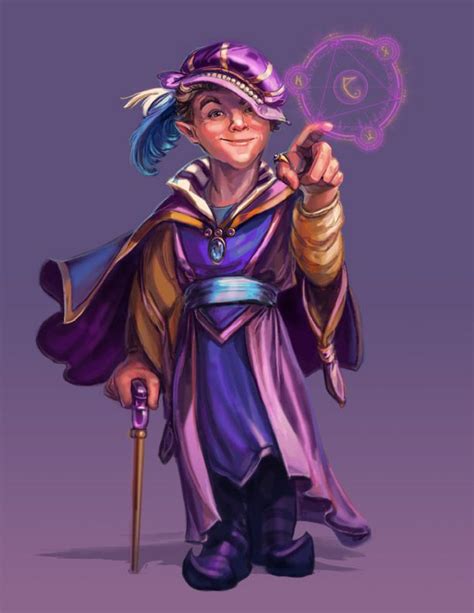 Gnome Wizard By Thegryph On Deviantart Fantasy Character Design