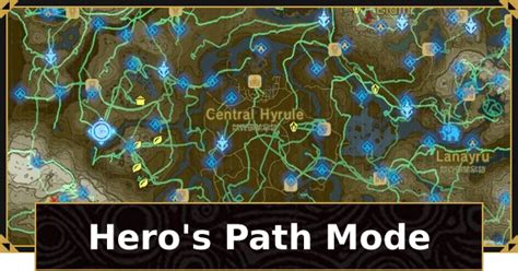 Botw Heros Path Mode How To Turn On And Reset Zelda Breath Of The