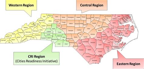 Map Of Eastern Nc Cities Cities And Towns Map