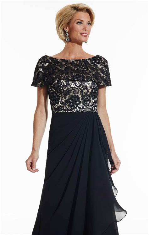 You don't need to make distinctions for plus size and standard size brides! Short Cap Sleeve Lace Long Mother Of The Bride Dresses ...