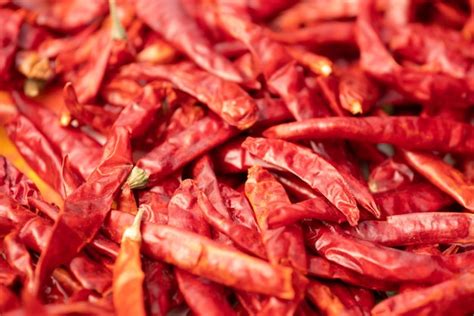 Premium Photo Dried Red Chili Asian Seasoning