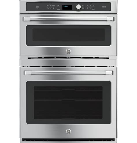 Ge Café Series 30 In Combination Double Wall Oven With Convection And