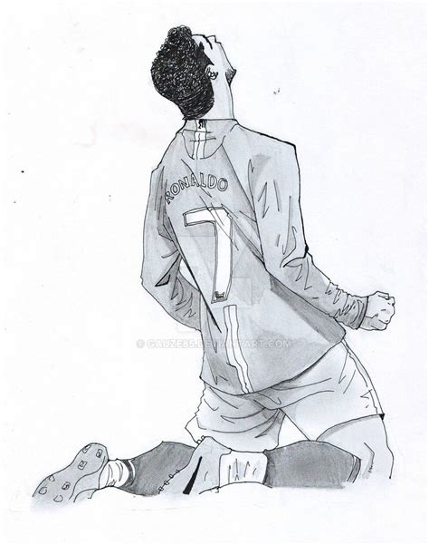 Cristiano Ronaldo Drawing At Getdrawings Free Download