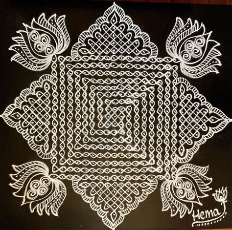 11 Pulli Kolam Designs Perfect For The Wedding Decor