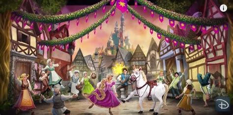 Video Sneak Peek Of The Set Design For Tangled The Musical Coming