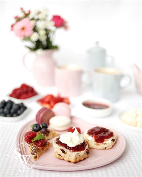 Afternoon Tea Fruit Scones Recipe By Sisley White