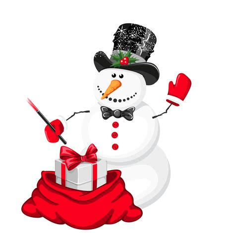 The secret to the best christmas ideas is simplicity. Christmas Snowman Magician PNG Clipart | Gallery ...