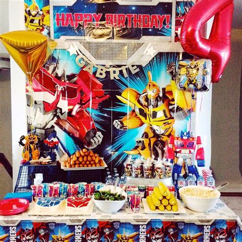 Transformers Birthday Party Amidst The Chaos Transformers Birthday Parties Transformer