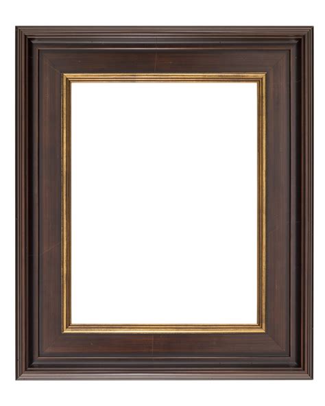 Rustic Brown Frame With Brushed Sienna Wholesale Frame Company