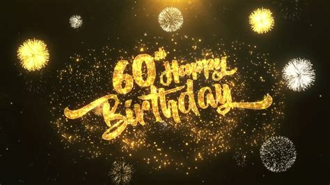 60th Birthday Card Stock Video Footage 4k And Hd Video Clips