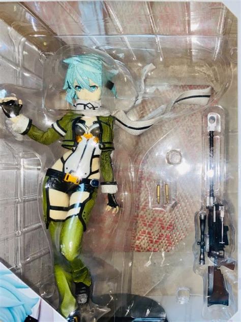 Sinon Sword Art Online Sao Aquamarine Authentic Anime Figure