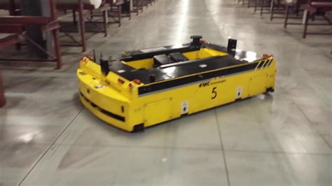 Agv Or Autonomous Guided Vehicle Paper Roll Robot Youtube