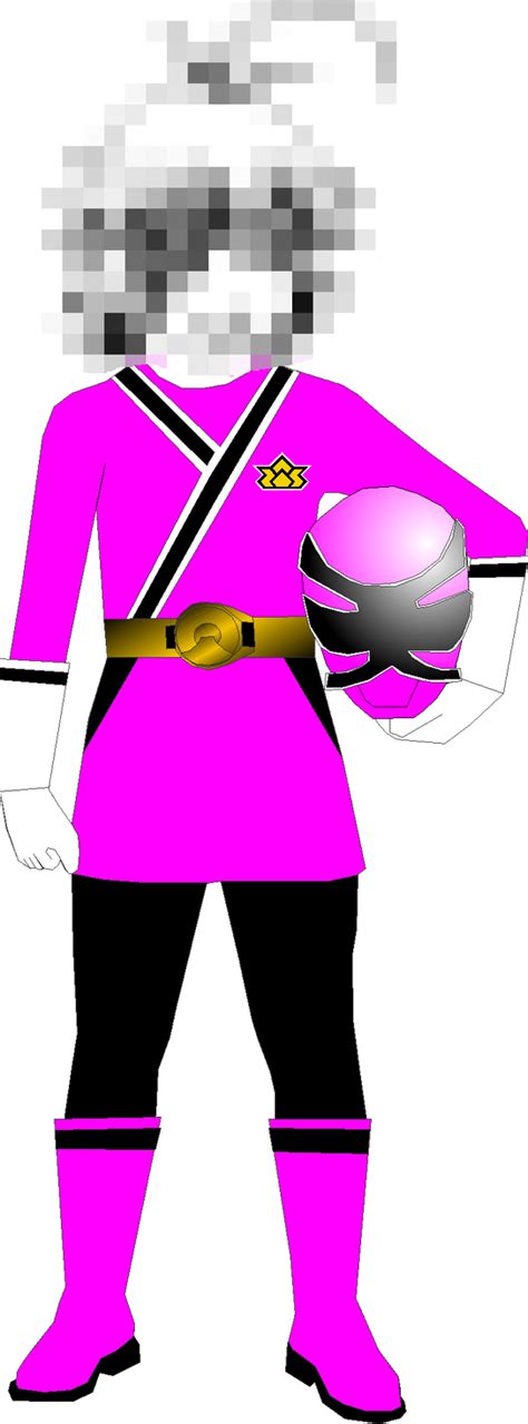pink samurai ranger by raatnysba on deviantart