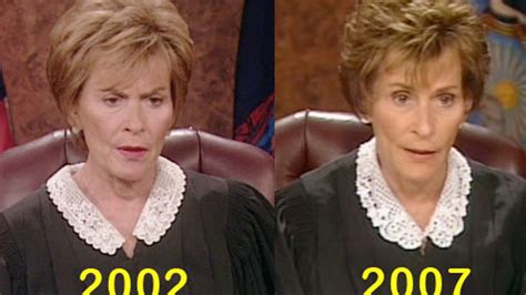 Judge Judy A Good Case For Tasteful Plastic Surgery