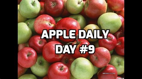 Apple Daily Day 9 Youtube