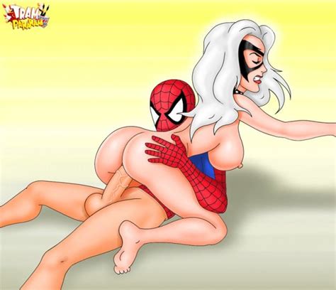 Spidey Fucks Black Cat Tram Pararam Black Cat Nude Pussy