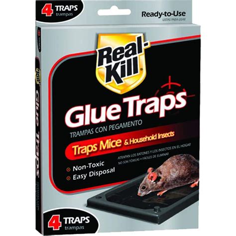 Real Kill Mouse Glue Traps 4 Count HG 10095 4 The Home Depot