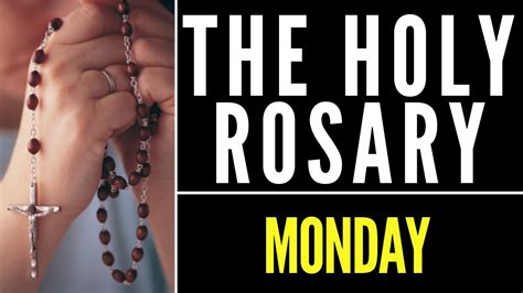 Today Holy Rosary - Monday Holy Rosary - Joyful Mysteries of the Rosary