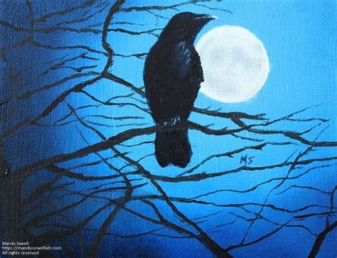 Midnight Raven By Mandysowellart On Deviantart