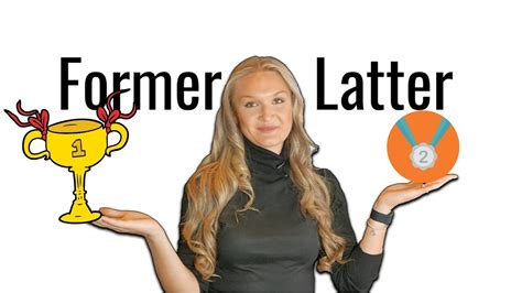 Former Vs Latter Sat Vocabulary Sat Writing And Language Youtube