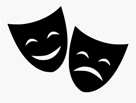 Transparent Drama Clipart Theater Mask Png Free Transparent Clipart
