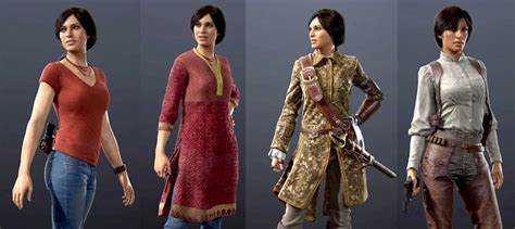 Uncharted Lost Legacy Alternate Skins Uncovered