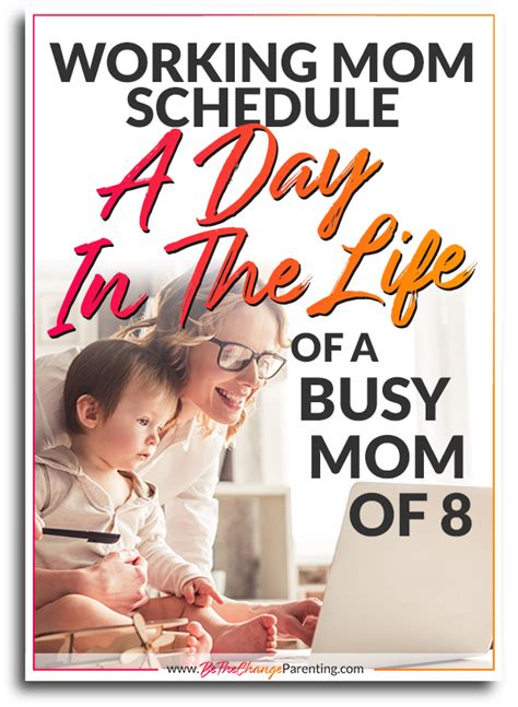 Creating The Perfect Working Mom Schedule Is A Challenge You Want To