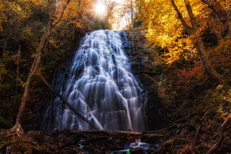 11 Top Waterfalls To Visit For Fall Colors Blue Ridge Mountain Life