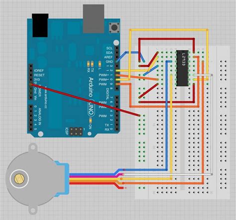 Control Stepper Motor Using Arduino Electrodragon