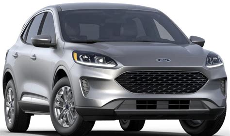2021 Ford Escape Gets New Iconic Silver Metallic Color First Look