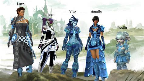 Guild Wars 2 My Characters By Kaollachan On Deviantart