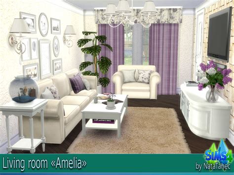 Corporation Simsstroy The Sims 4 Living Room Amelia