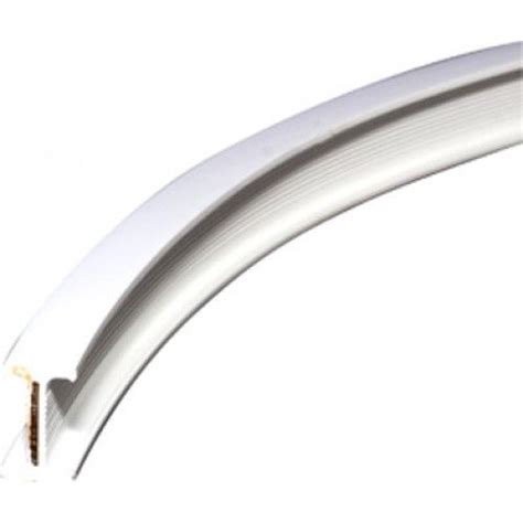 When curtain tracks are installed the result is a minimalist design where curtain tracks fully blend in flush with the ceiling. 6100 Flexible Curtain Track - I-Beam Configuration ...