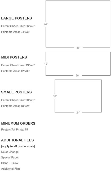 Print Sizes — Dl Screenprinting