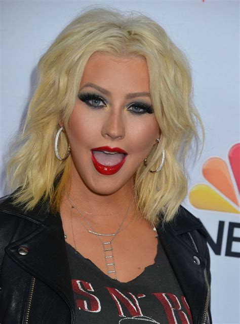 Christina Aguilera Nbcs The Voice Season 11 Gotceleb