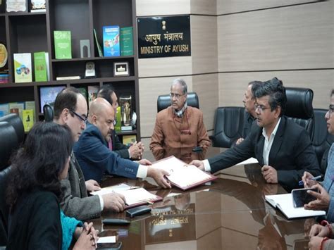 Ministry Of Ayush Signs Mou With India Tourism Development Corporation