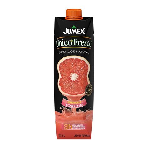 Jugo Jumex Unico Fresco Toronja 1 L Walmart