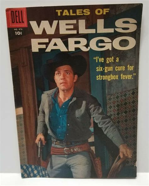 Tales Of Wells Fargo 1957 876 Western Cowboys Comic Book