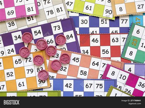 Bingo Cards Tombola Image And Photo Free Trial Bigstock