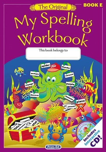 Original My Spelling Workbook Book E English 4th Class
