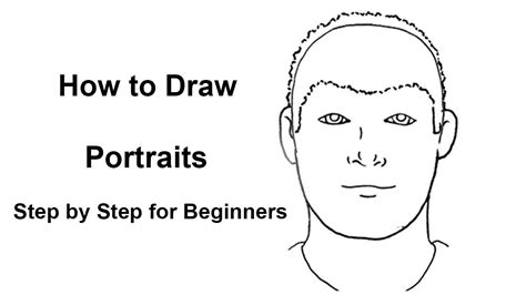 How To Draw Portraits Step By Step For Beginners Portrait Drawing Drawings How To Draw Painting