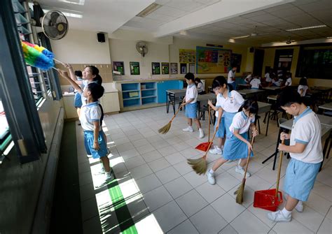 A Sweeping Change In School Singapore News Asiaone